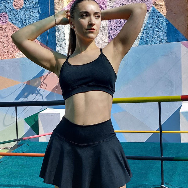 ✨️Short Pollera Volado Liso