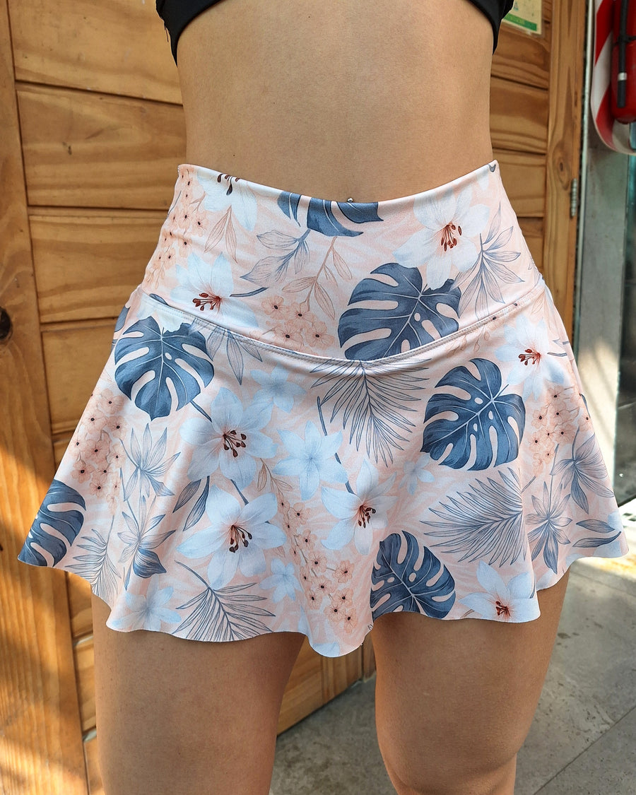 🎉SHORT POLLERA ACAMPANADO