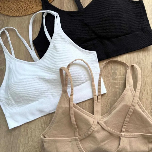 🌟TOP Reforzado!! Tira Fina sin Cierre